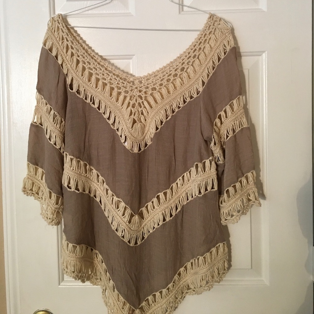 BOHO Crocheted Top